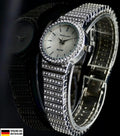 Excellanc Damen Frauen Armband Uhr Weiß Silber Farben Crystal - Besatz Damenuhr0