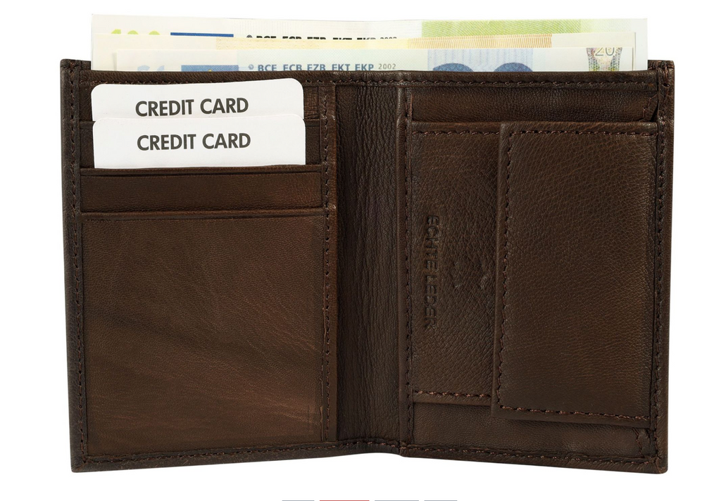 Excellanc Mini Leder RFID Geldbörse Echtleder Portemonnaie Geldbeutel Portmonee11