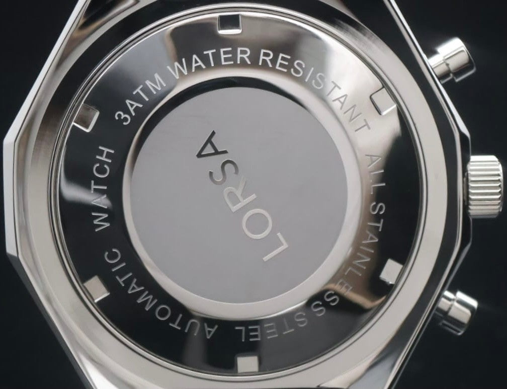 Lorsa XL Herrenuhr Herren Automatik Uhr NOS-STYLE Retro Armbanduhr Datumsanzeige2