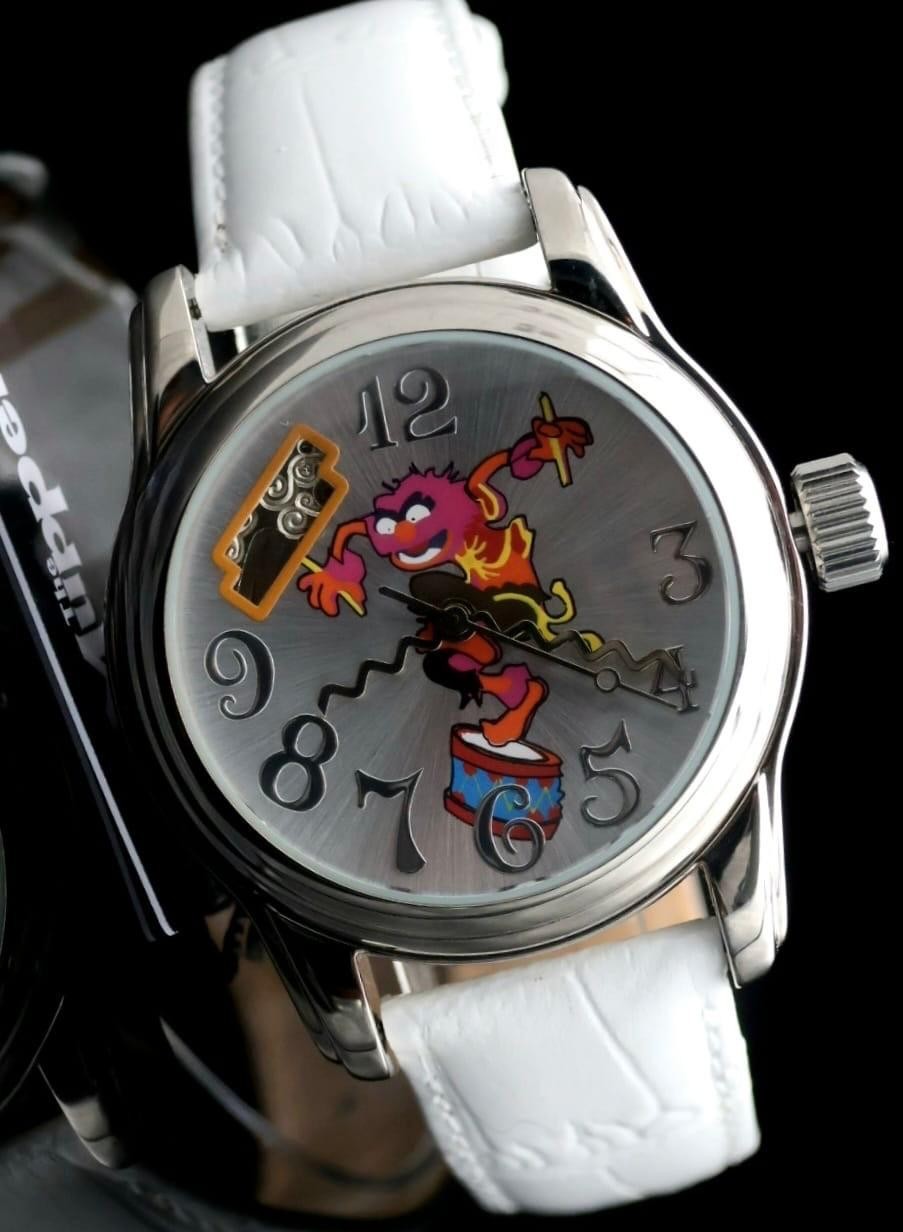 DISNEY Muppets Automatik Animal Unisex Uhr Sammlerstück Retro VINTAGE NEU0