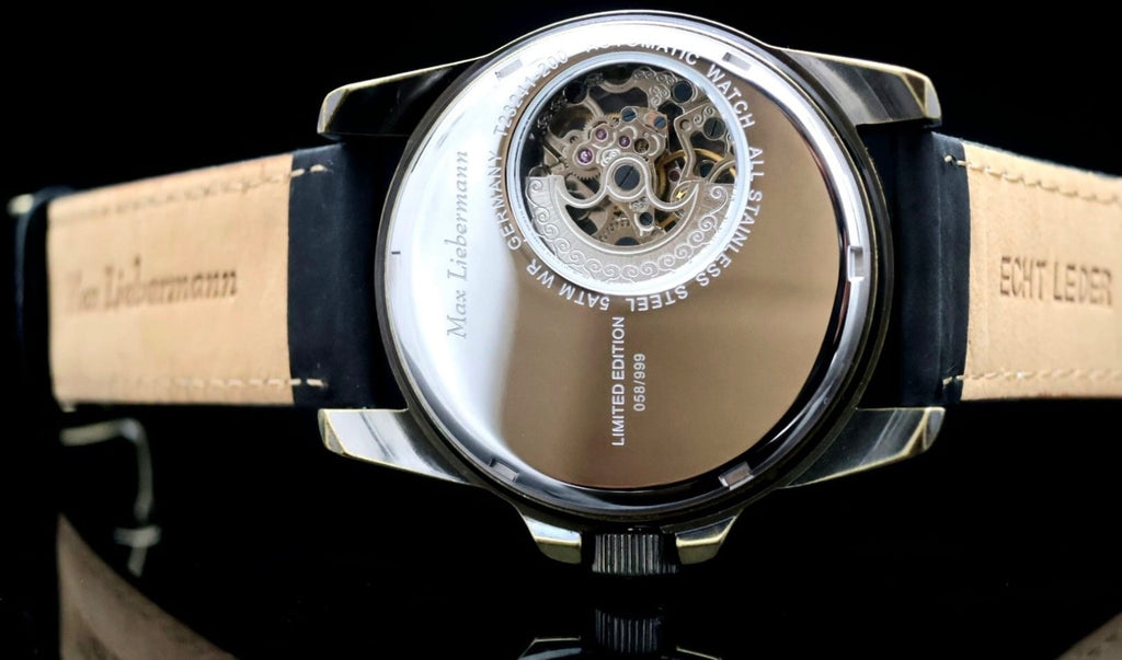 Max Liebermann Automatik Uhr Armbanduhr Mikrorotor Limitiert Sammlerstück NOS **2