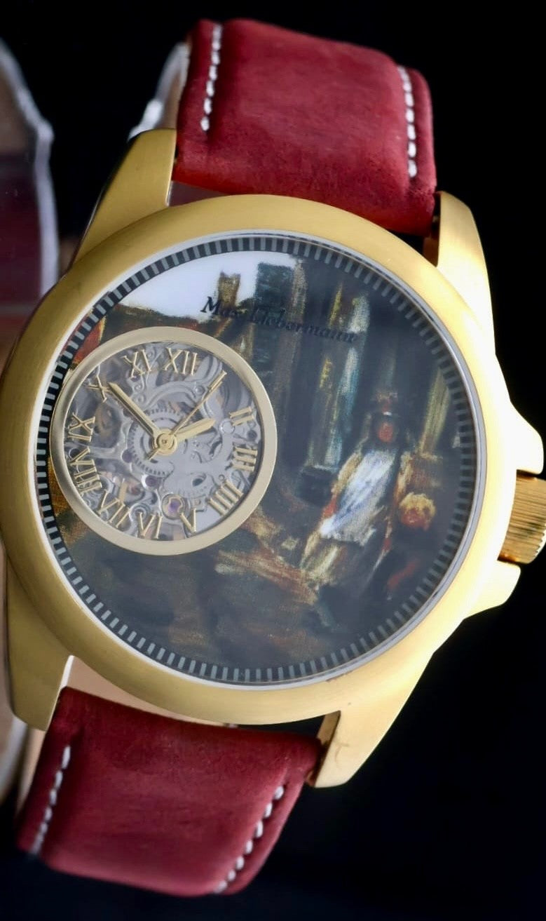 Max Liebermann Automatik Uhr Armbanduhr Mikrorotor Limitiert Sammlerstück NOS1