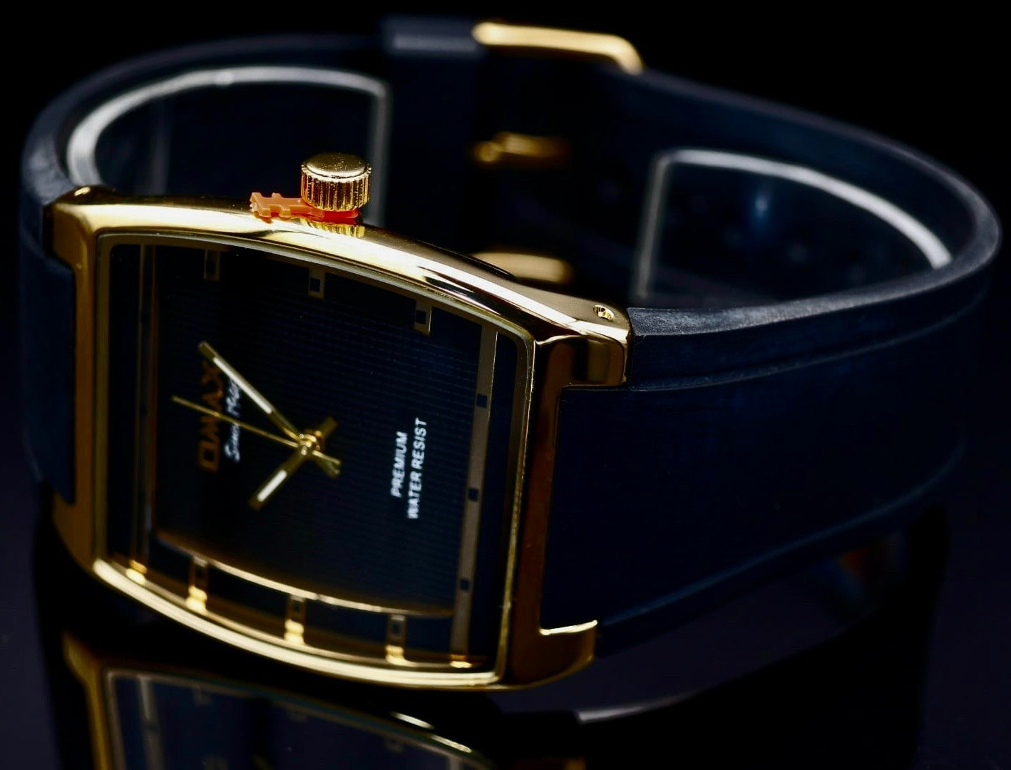 Omax Herren Armband Uhr Herrenuhr Flaches Design IP Veredelt Slim B-Ware1