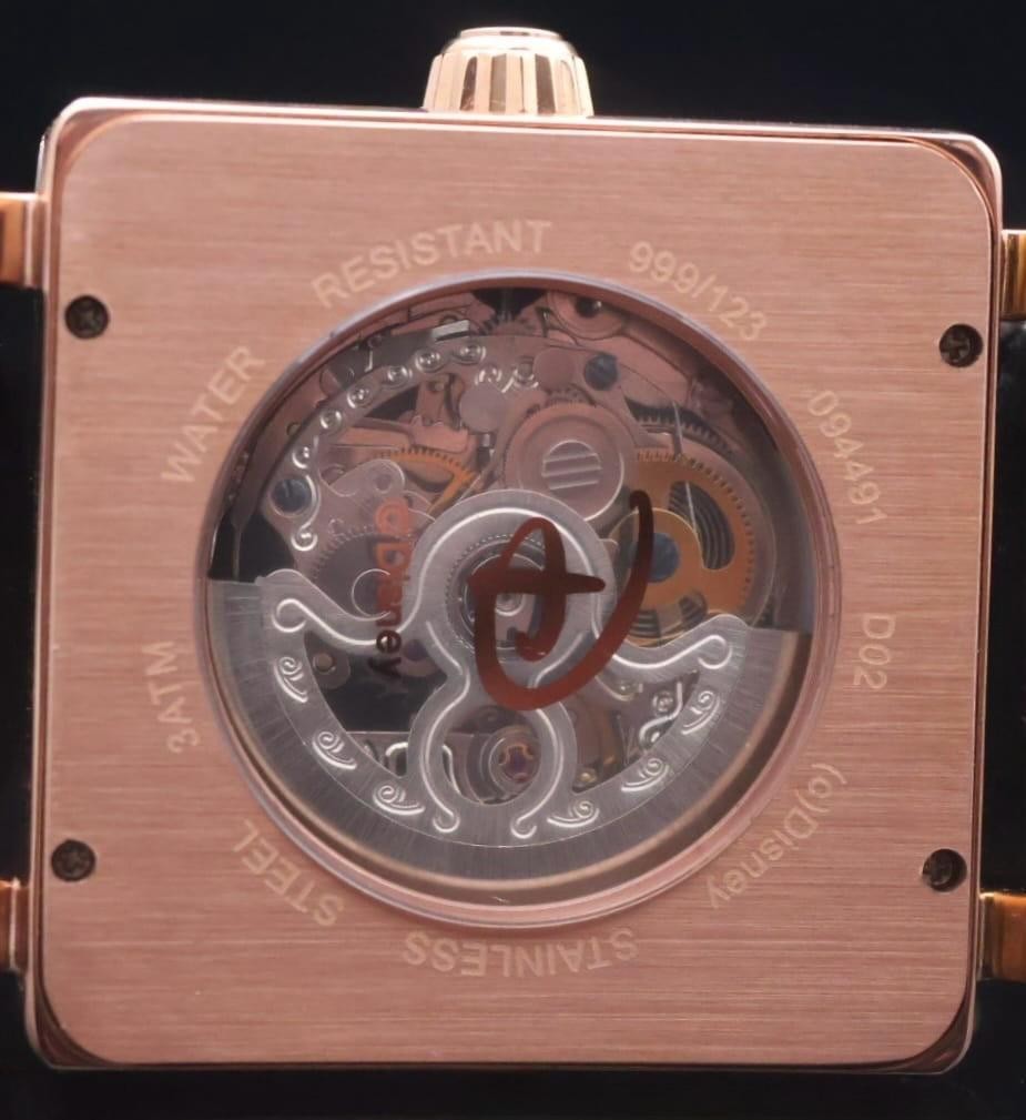 Disney Automatik Uhr Limitierte Edition Nemo Sammlerstück Schwarz Retro VINTAGE2
