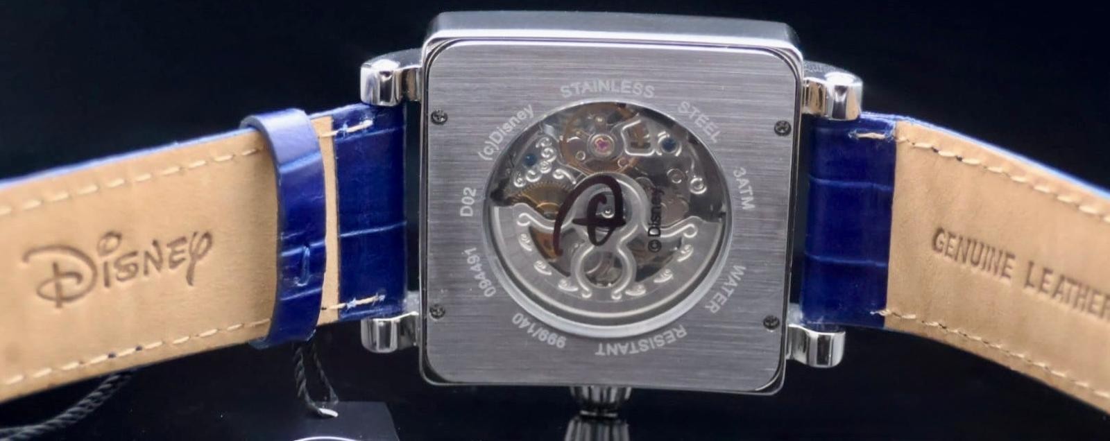 Disney Automatik Uhr Limitierte Edition Nemo Sammlerstück Blau Retro VINTAGE2