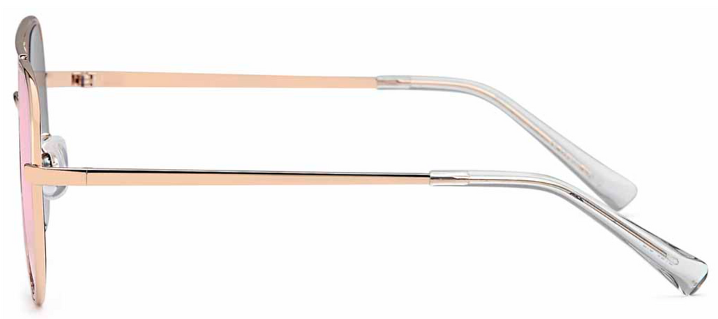 Gil Design Sonnenbrille Damen Frauen UV400 Pilotenbrille Rosa verspiegelt  Neu 12