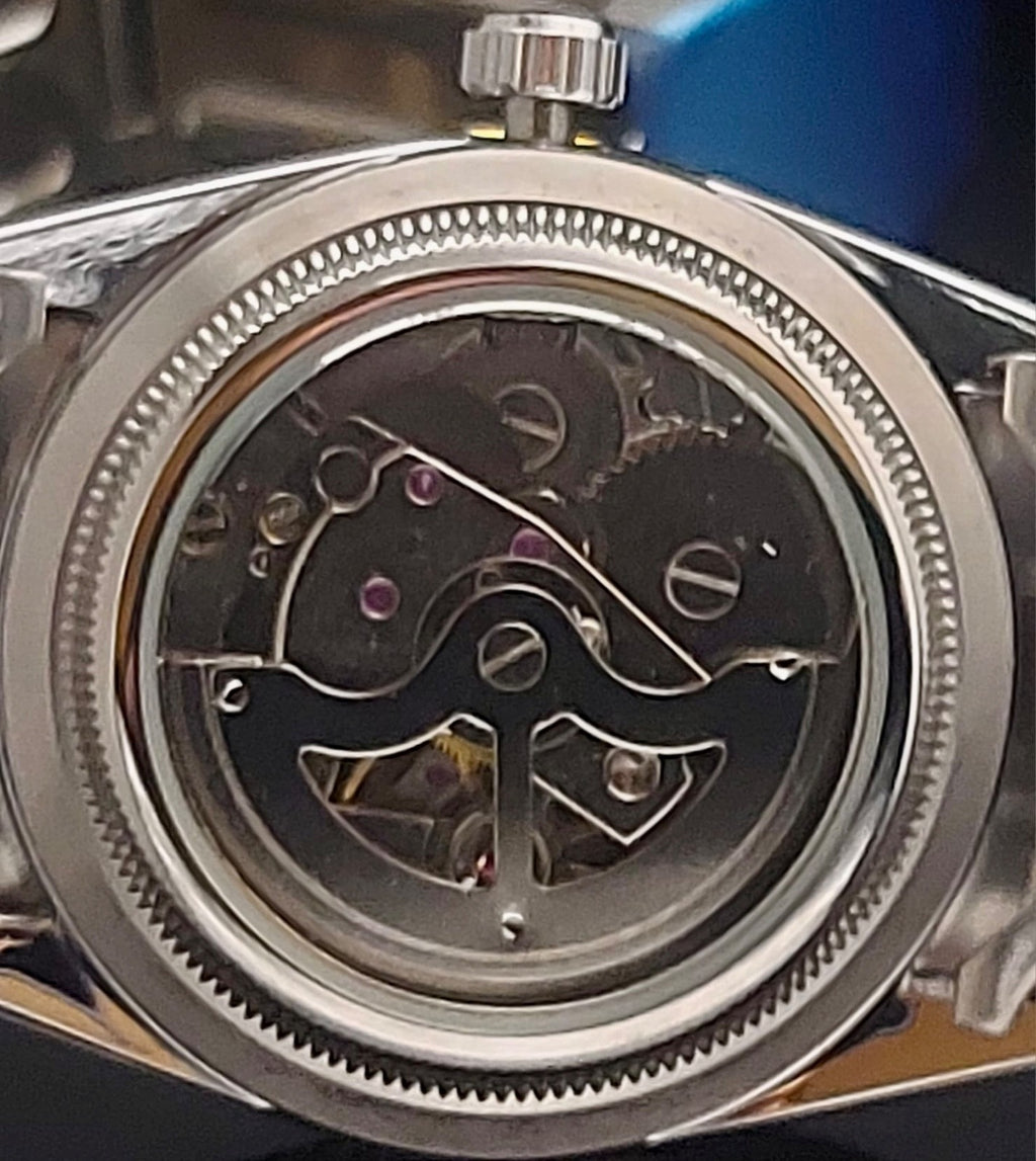 WINNER - AUTOMATIK - UHR - HERREN - EDELSTAHL - DATUM - BICOLOR - 36MM1