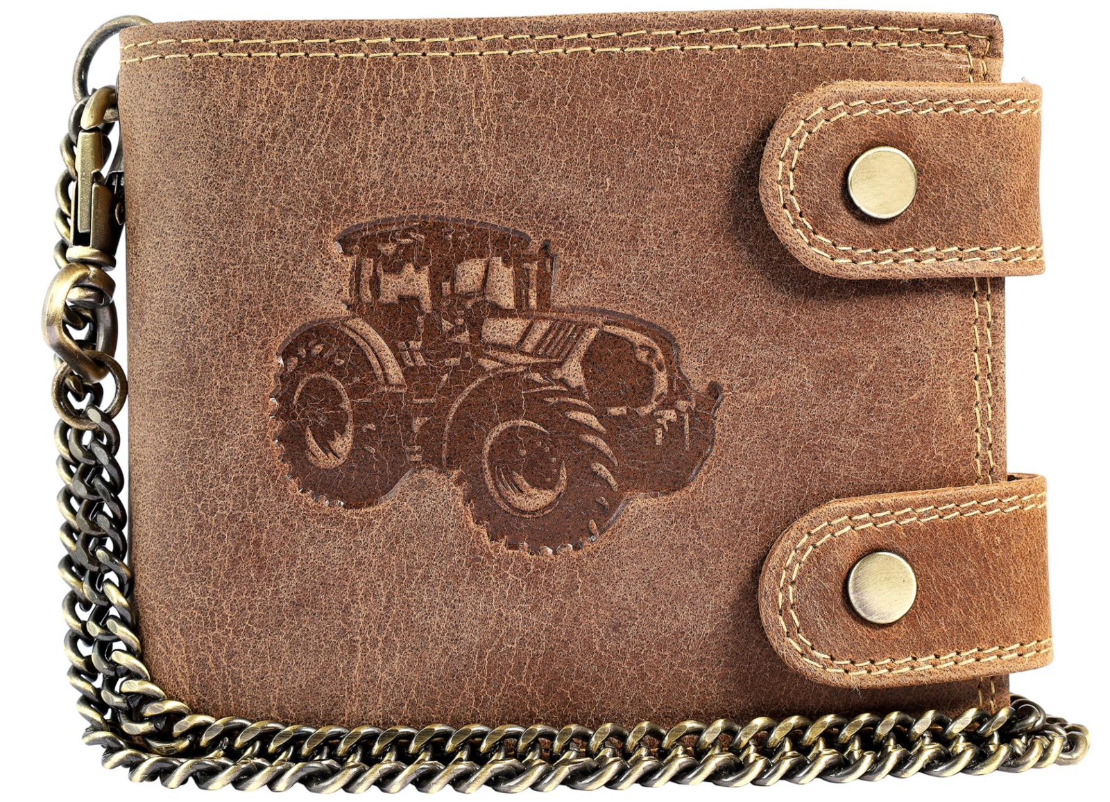 Leonardo Verrelli Büffel Leder Geldbörse Echtleder Portemonnaie "Trecker" NEU*0