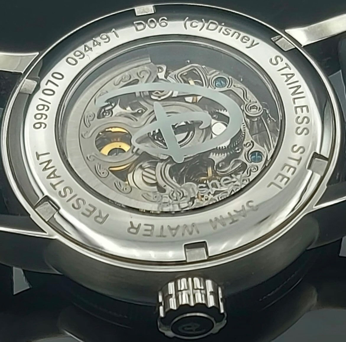 Disney Automatik Uhr Limitierte Edition Goofy Sammlerstück Retro VINTAGE Datum2