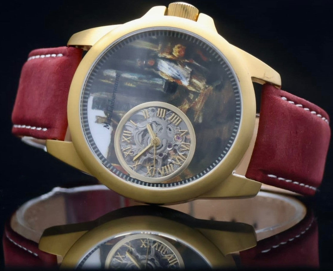 Max Liebermann Automatik Uhr Armbanduhr Mikrorotor Limitiert Sammlerstück NOS0