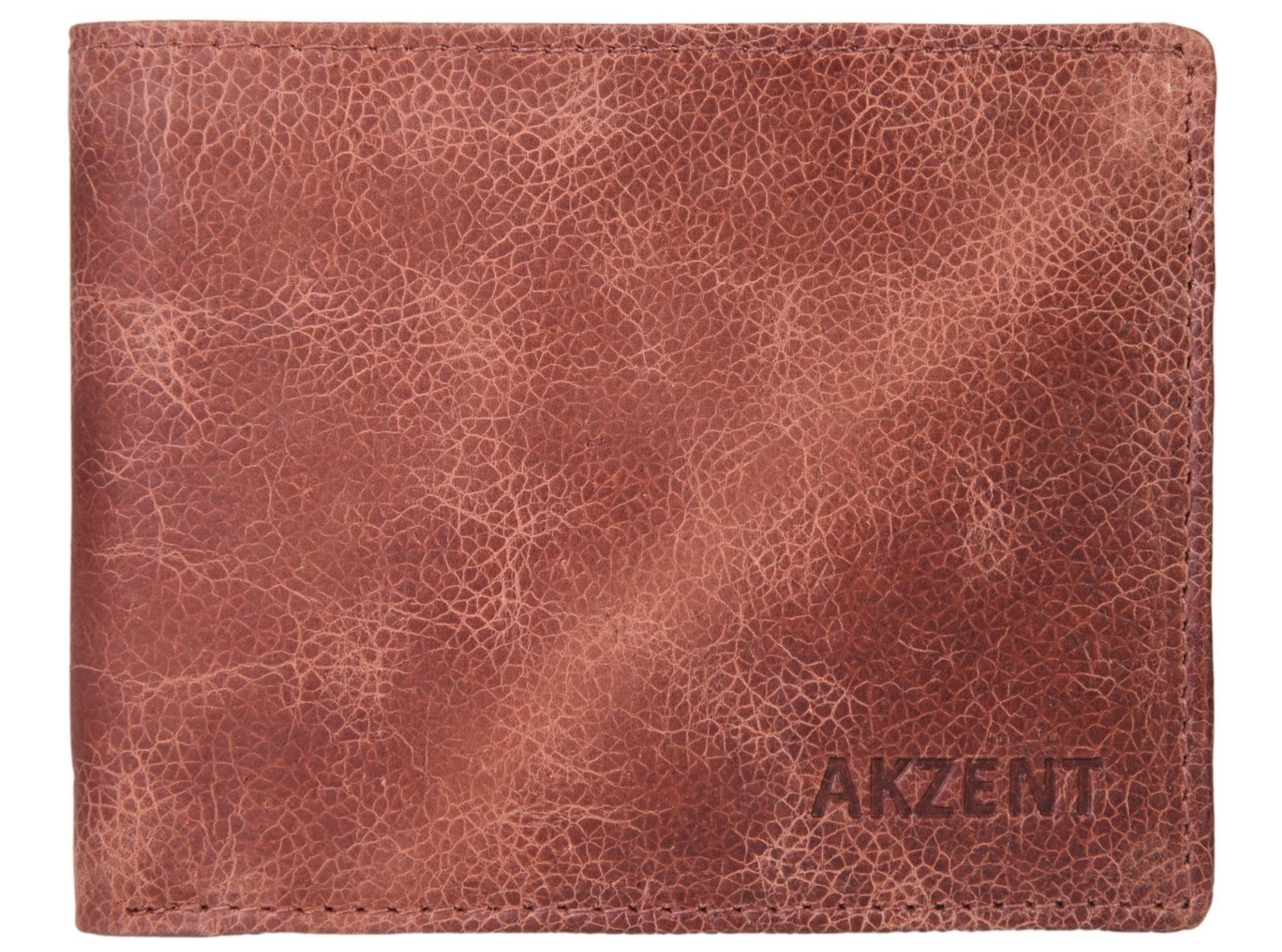 Akzent Leder Geldbörse RFID Echtleder Portemonnaie Geldbeutel Querformat Traktor2