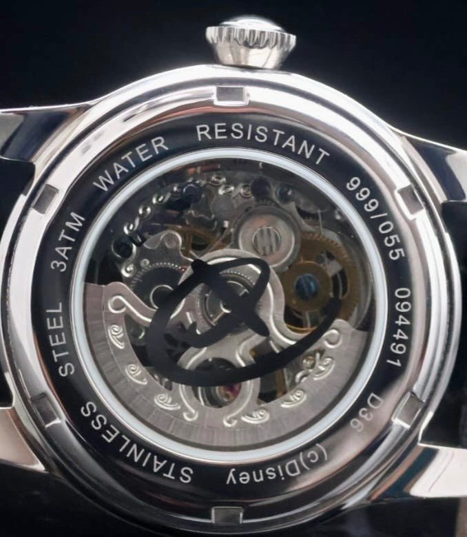 Disney Automatik Uhr Limitierte Edition Minnie Maus Sammlerstück Retro VINTAGE2