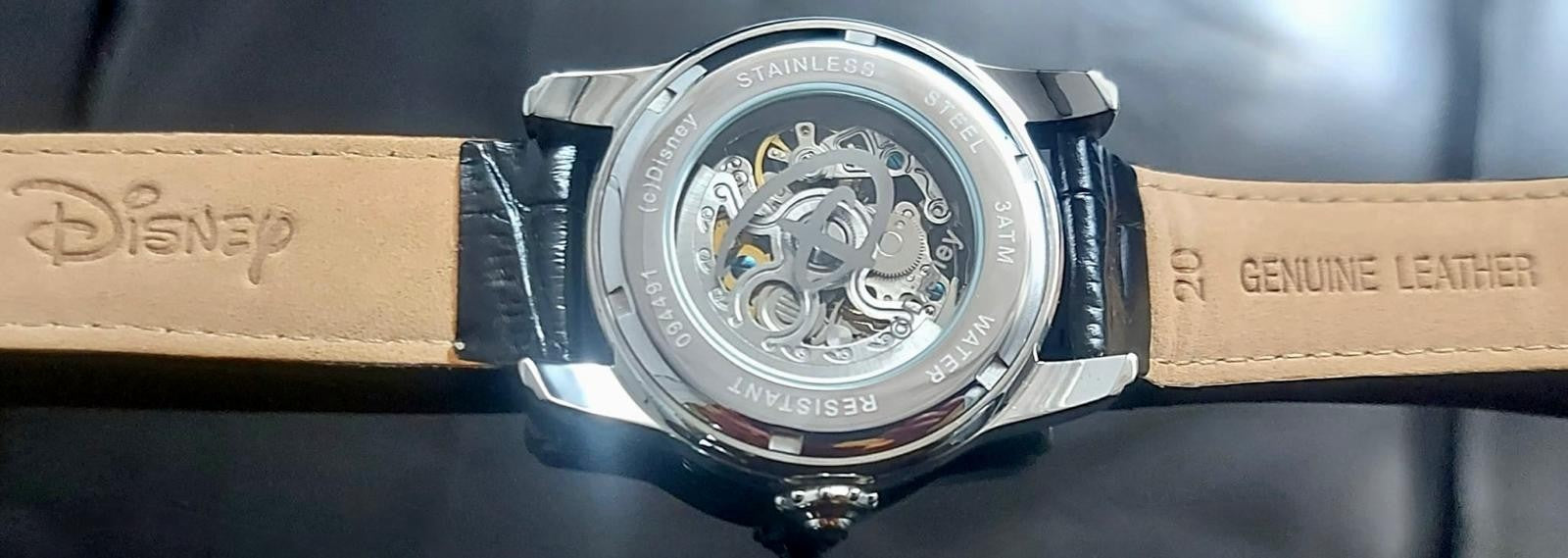 Disney Automatik Uhr Lederband Limited Edition Daisy Sammlerstück Retro VINTAGE1