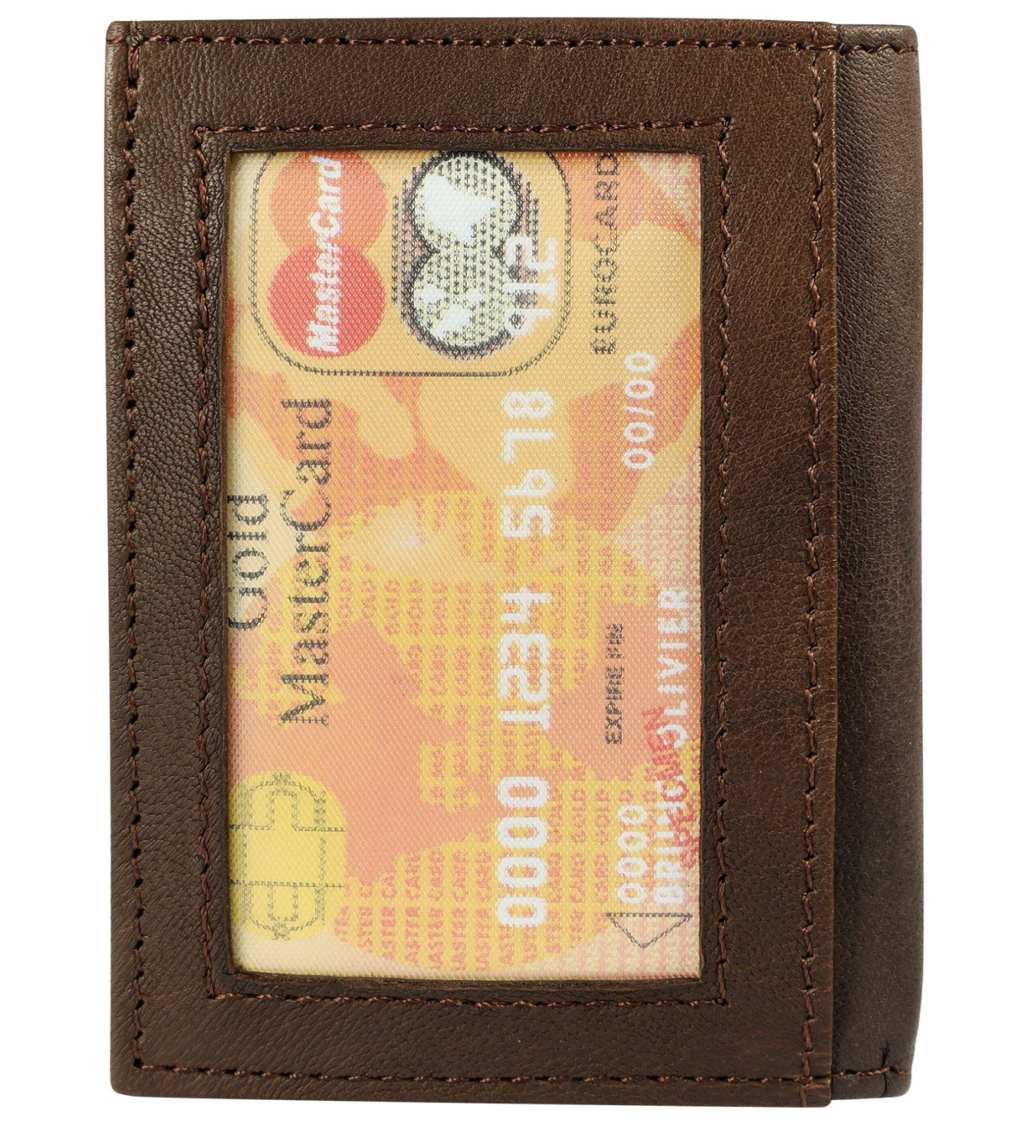 Excellanc Mini Leder RFID Geldbörse Echtleder Portemonnaie Geldbeutel Portmonee12