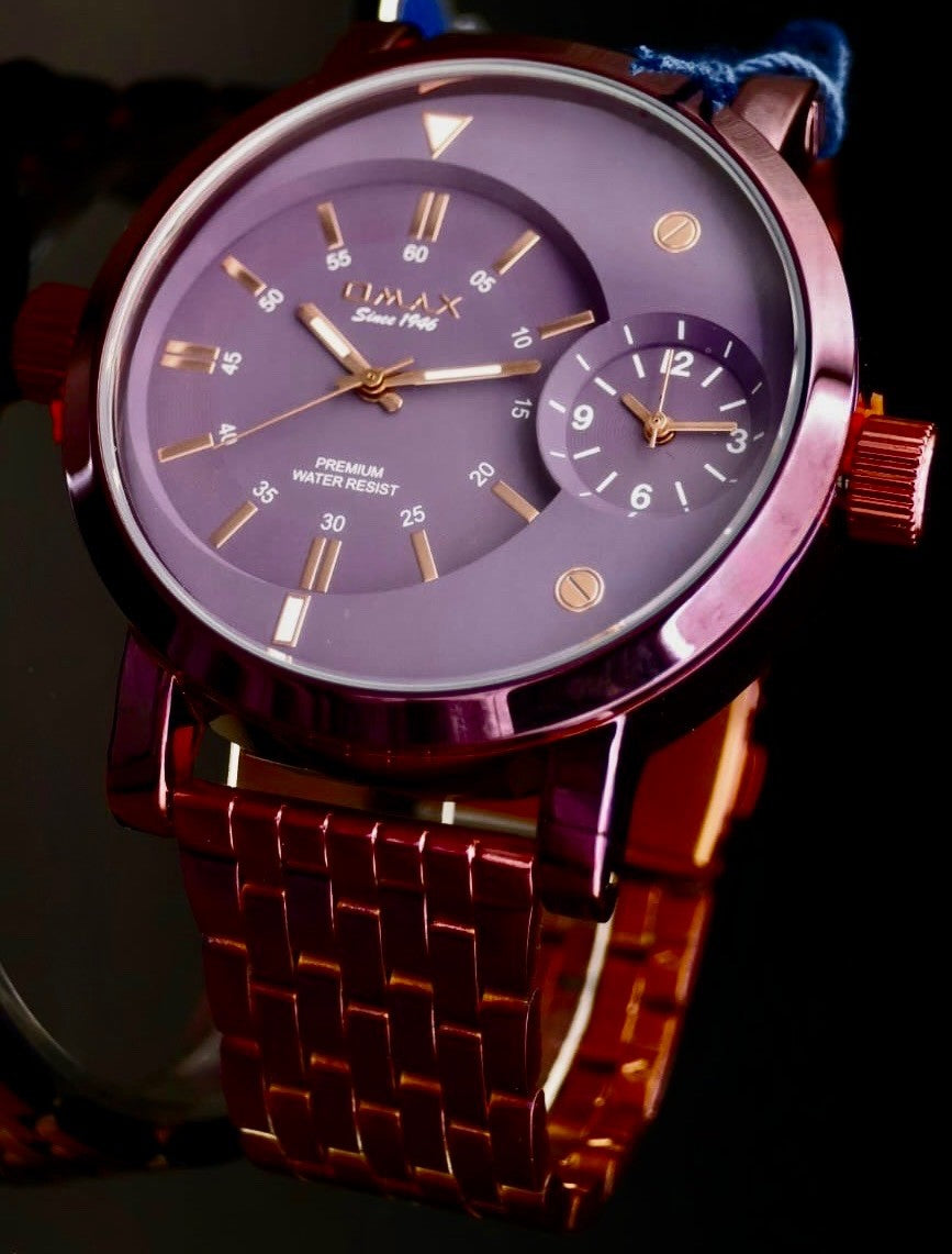 XXL Omax Monster Watch Herren Armband Uhr  Dual Timer NEU **0