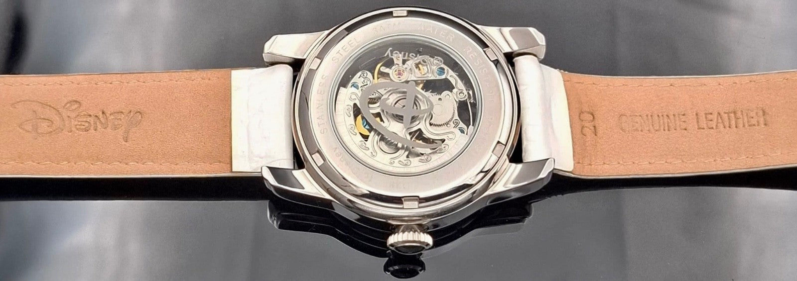 Disney Automatik Uhr Leder Limitierte Edition Daisy Sammlerstück Retro VINTAGE2