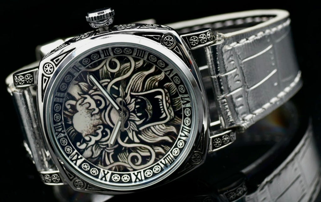 FORSINING Herren Automatikuhr Chinesisch Design Uhr Selten Modisch Silber Farben3