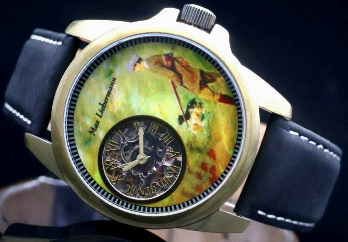 Max Liebermann Automatik Uhr Armbanduhr Mikrorotor Limitiert Sammlerstück NOS **1