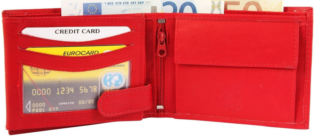 Excellanc Leder Geldbörse Echtleder Portemonnaie Geldbeutel Portmonee NEU***1