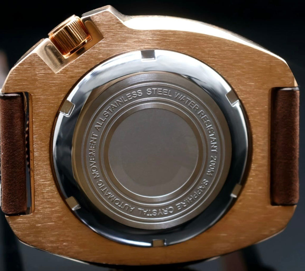 Luxus Velgraph 42mm Automatik Watch | Diver Style | Geschraubte Krone NH35 Werk6