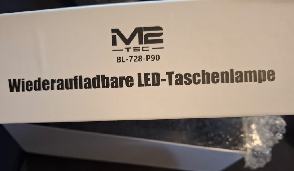 M2 Tec BL 728 P90 Mini LED-Taschenlampe – kompakt & leistungsstark Akku5