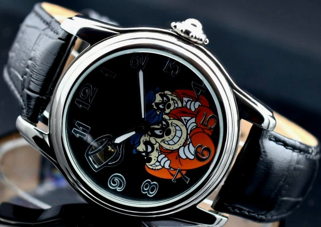 Disney Automatik Uhr Limitierte Edition  Panzerknacker Sammlerstück Retro NEU1