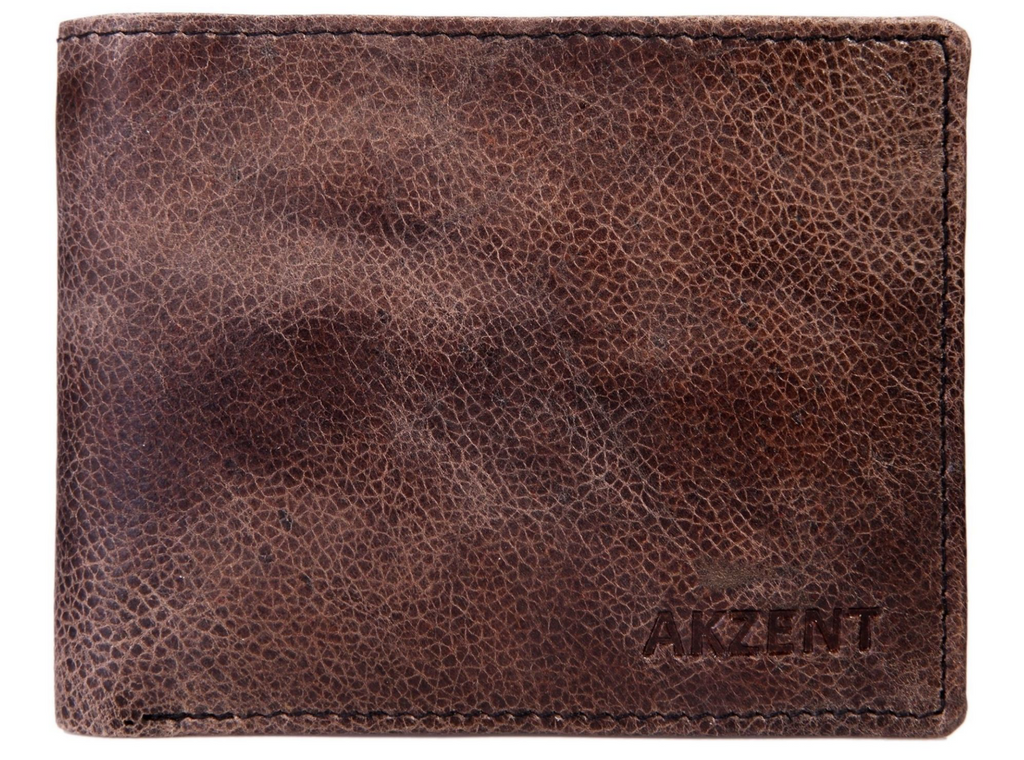 Akzent Leder Geldbörse RFID Echtleder Portemonnaie Geldbeutel Querformat Traktor2