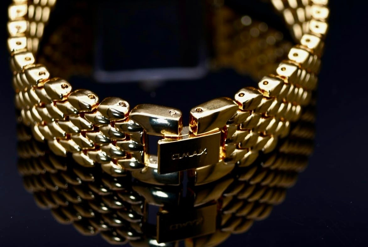 Omax Damen Armband Uhr Gold Farben Damenuhr IP Veredelt **2