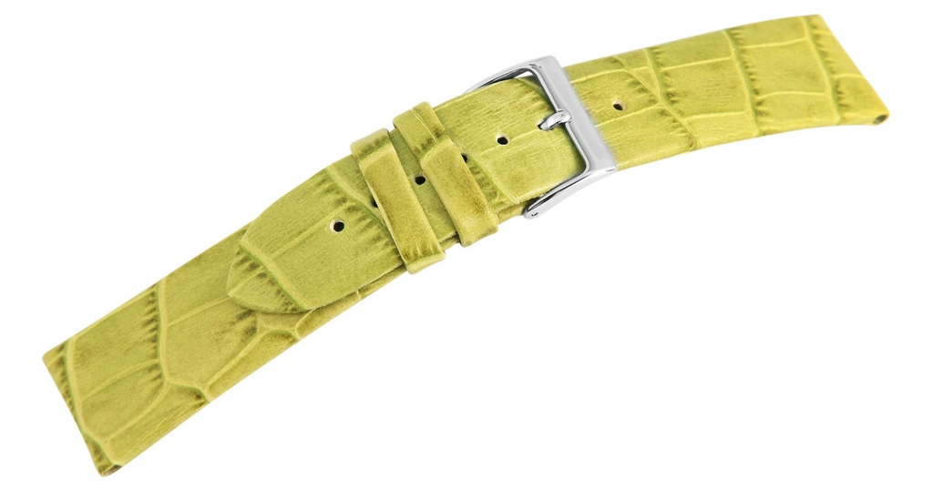 Steinmeister Uhrenarmband Echtleder Armband in Krokooptik 22 mm1