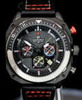 Edle XL Naviforce Herren Männer Armband Uhr Chronograph Stoppuhr Datum NEU0