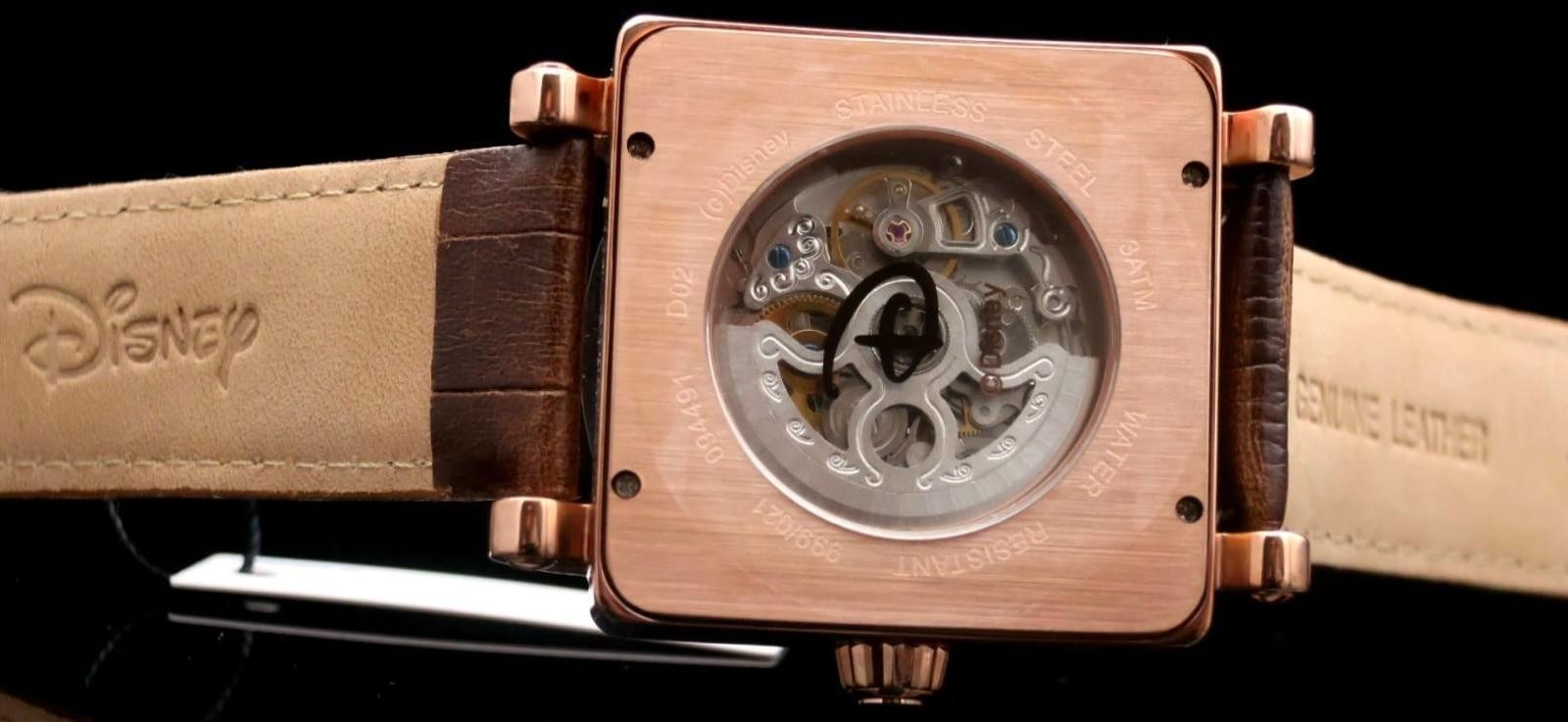 Disney Automatik Uhr Limitierte Edition Kater Karlo Sammlerstück Retro VINTAGE1