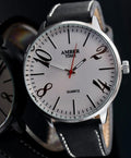 AMBER TIME - HERREN - QUARZ - UHR - DAILY WATCH - KLASSISCH - 46MM - NEU0