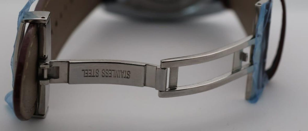 FORSINING - HERREN - AUTOMATIK - UHR - KALENDER - DATUM - LEDER - BRAUN3