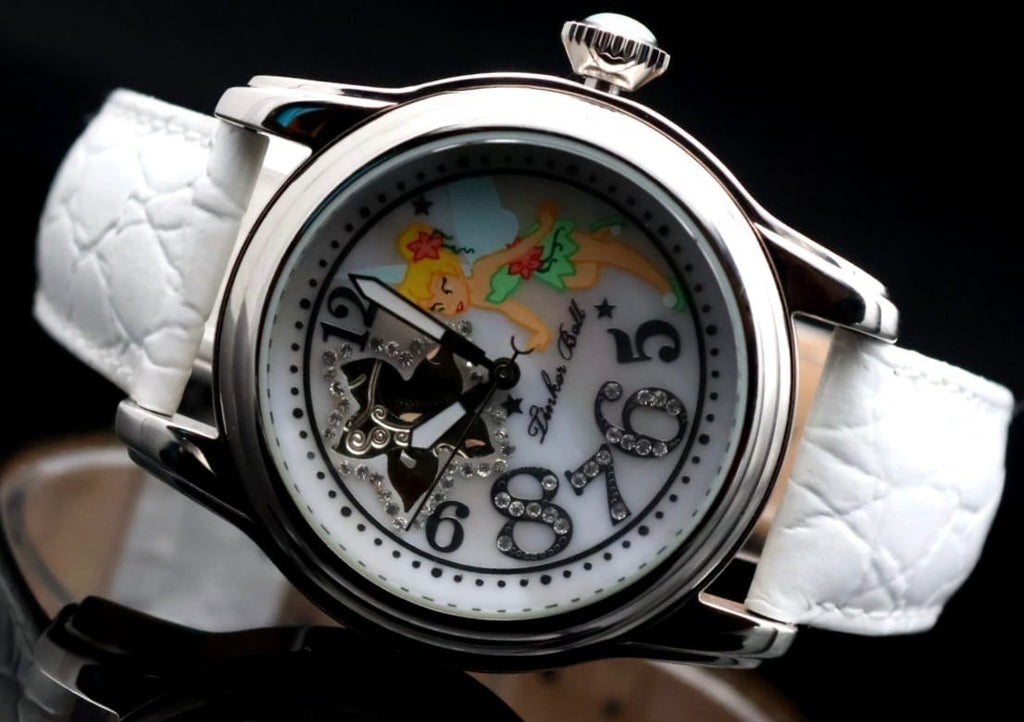 Disney Automatik Uhr Limitierte Edition Tinker Bell Sammlerstück Retro VINTAGE1