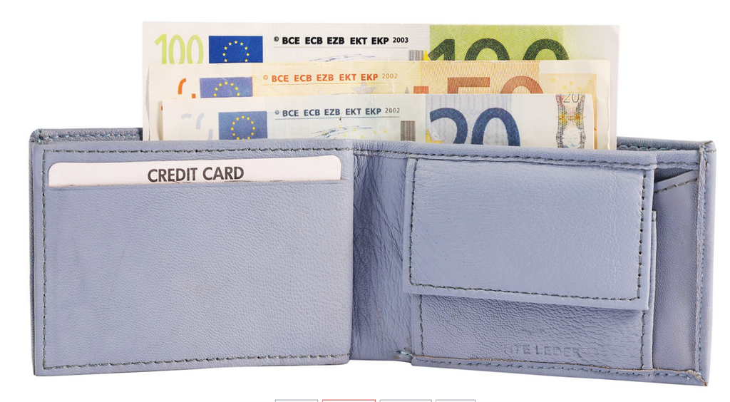 Excellanc Mini Leder RFID Geldbörse Echtleder Portemonnaie Geldbeutel Portmonee´1