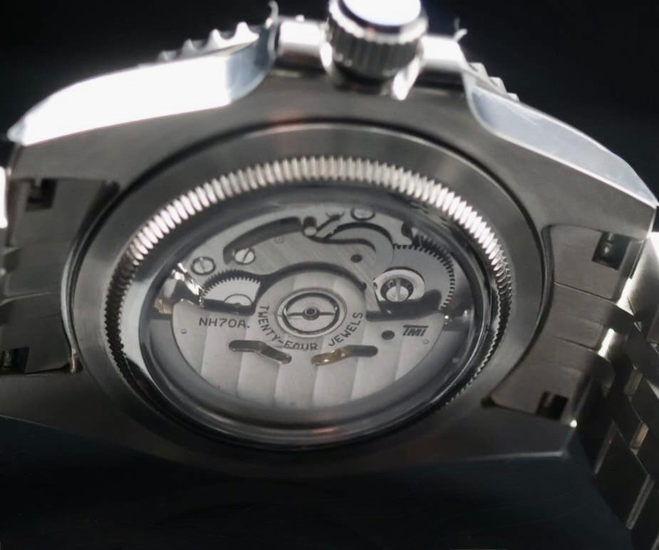 NH70A - SKELETT - AUTOMATIK - UHR- 42 MM - LEUCHTZEIGER - DREHBARE LÜNETTE2