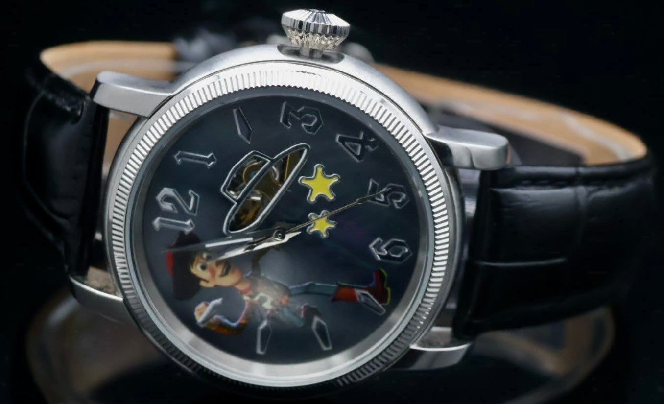 Disney Woody Automatik Uhr Limitierte Edition Sammlerstück Retro VINTAGE NEU1