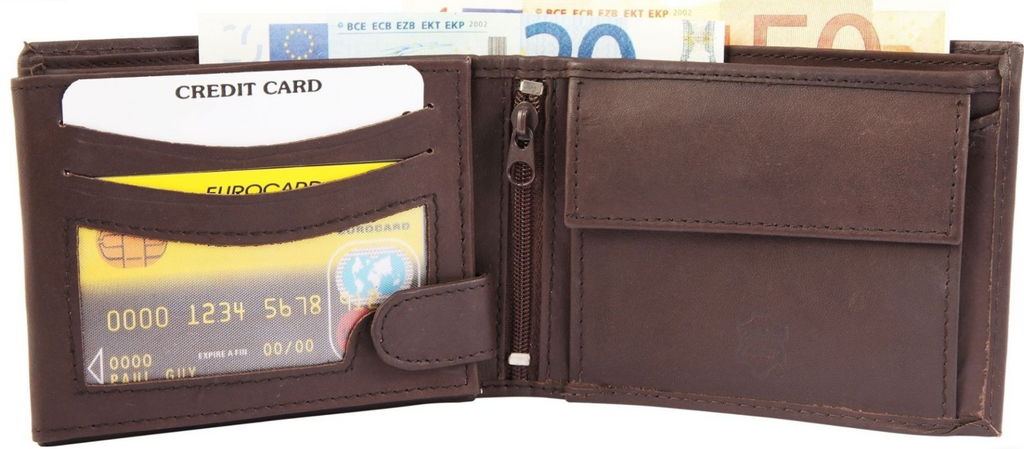 Excellanc Leder Geldbörse Echtleder Portemonnaie Geldbeutel Portmonee NEU "0