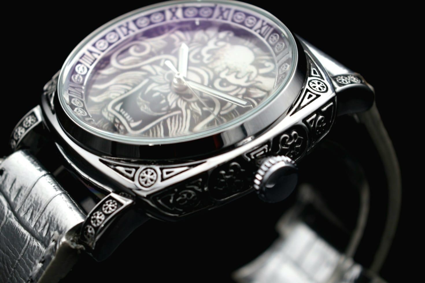 FORSINING Herren Automatikuhr Chinesisch Design Uhr Selten Modisch Silber Farben2