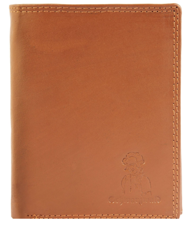 Schwarzwald Mädel Leder Portemonnaie Geldbeutel Portmonee Echtleder Braun Neu0