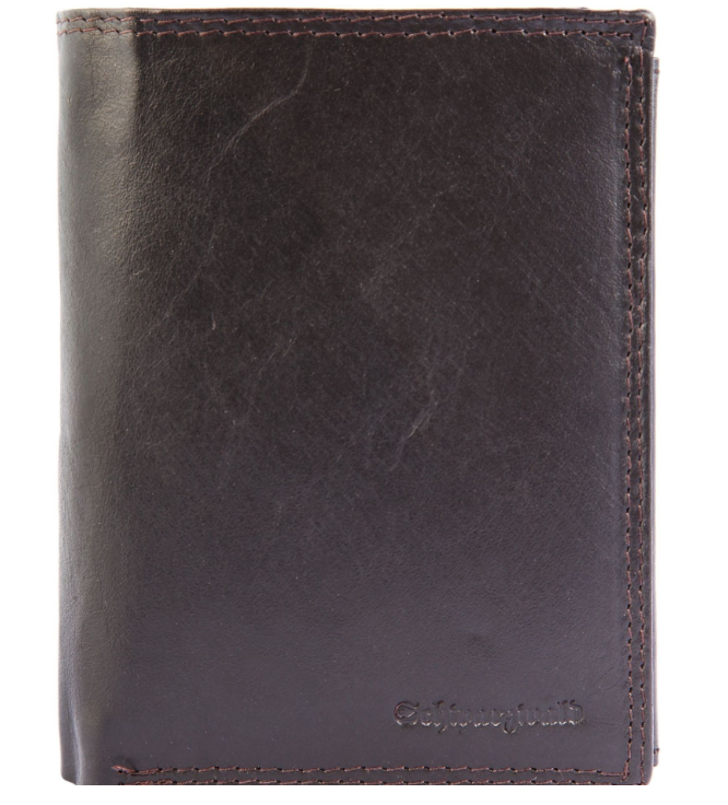 Schwarzwald Leder Portmonee Geldbörse Echtleder Portemonnaie Geldbeutel Braun1