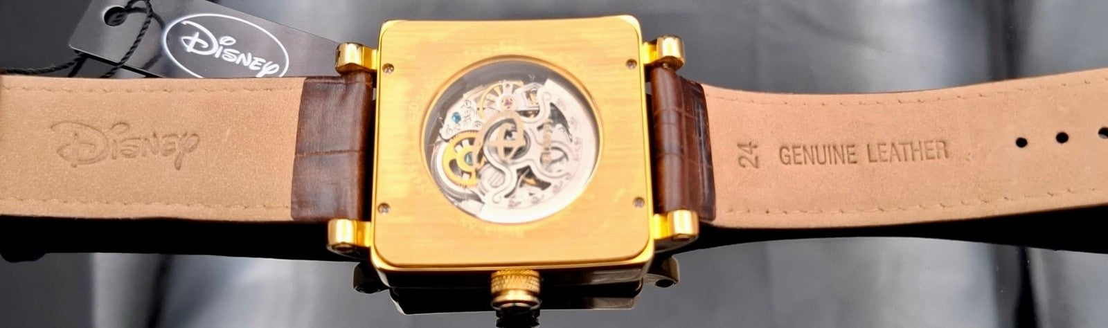 Disney Automatik Uhr Limitierte Edition Kater Karlo Sammlerstück Retro VINTAGE 1