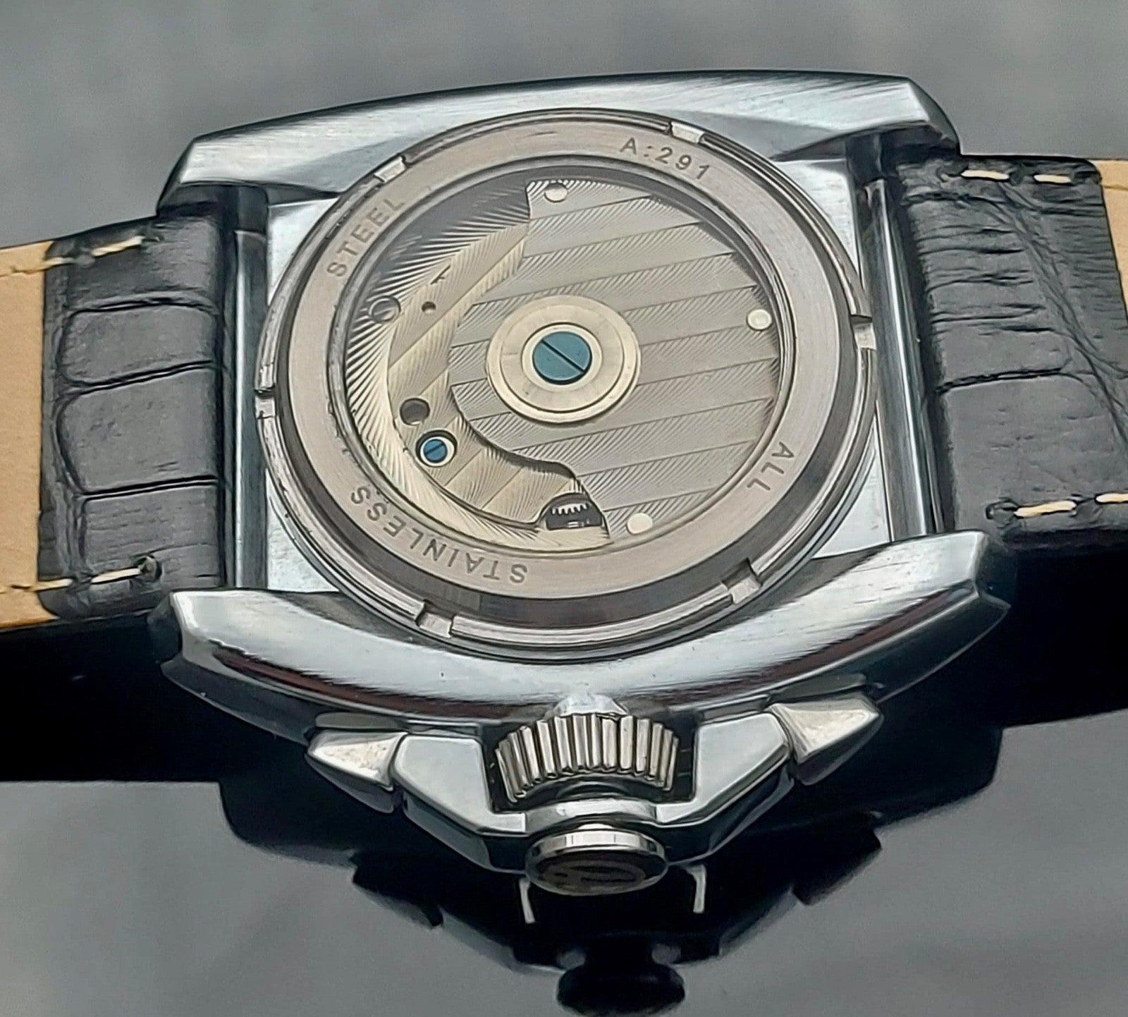 FORSINING - HERREN- MECHANISCH - AUTOMATIK - UHR - KALENDER - DATUM - LEDERBAND2