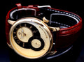 Exklusive FORSINING Herren Automatik Uhr Herrenuhr Gold Braun Lederarmband TOP0