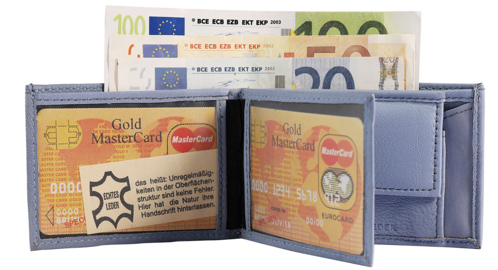 Excellanc Mini Leder RFID Geldbörse Echtleder Portemonnaie Geldbeutel Portmonee´2