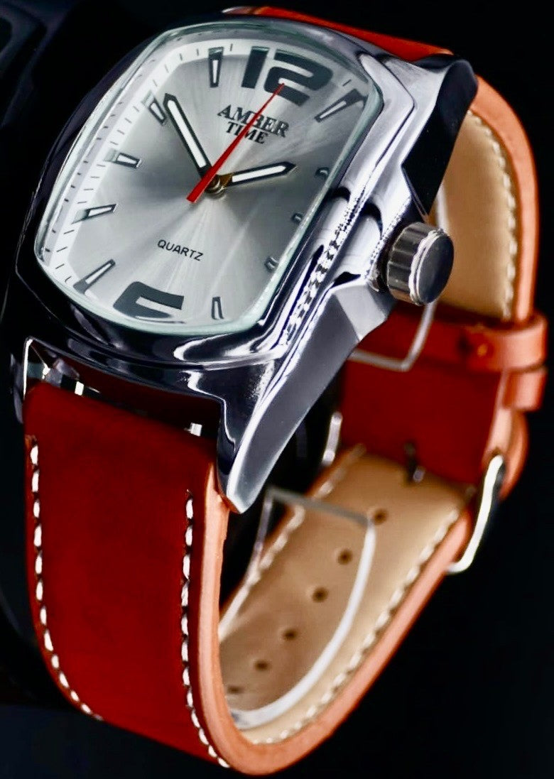 Edle Herren Armband Männer Uhr Analog Quarz NEU *1