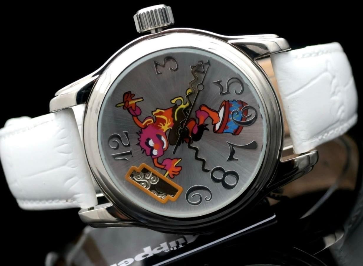 DISNEY Muppets Automatik Animal Unisex Uhr Sammlerstück Retro VINTAGE NEU1
