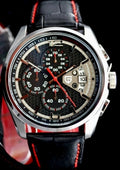 Sportliche PAGANI Herren Männer Armband Uhr Multifuktion Schwarz Rot Farben0