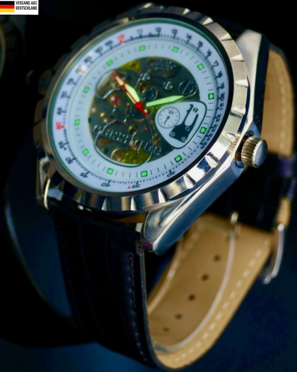 Classique XL  Mechanische Herren Männer Armband Uhr Skelett0