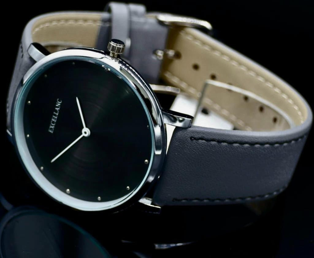 Schicke Excellanc Damen Armband Uhr Schwarz Farben Damenuhr Mineralglas Basic1